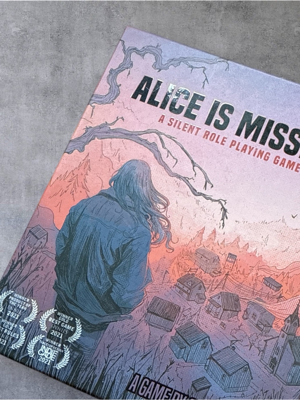 Alice Is Missing Silent Role-Playing Game - Pink & Blue Box